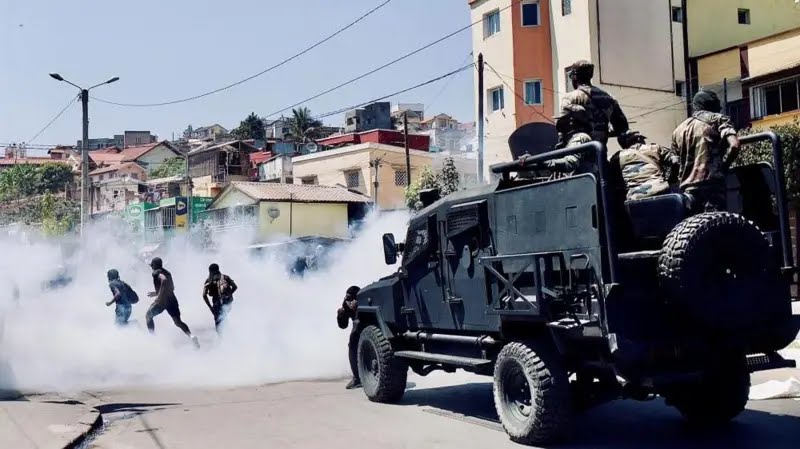 Manifestations au Madagascar